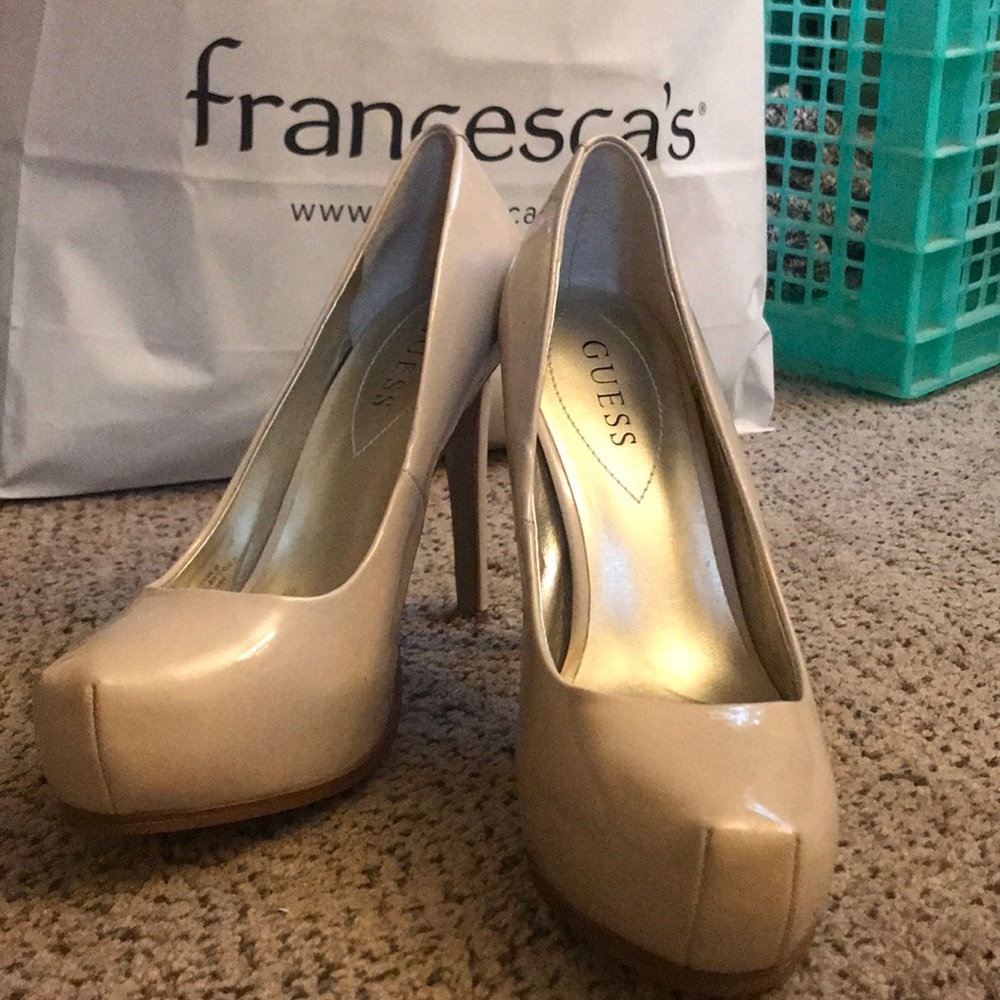 Guess nude heels
